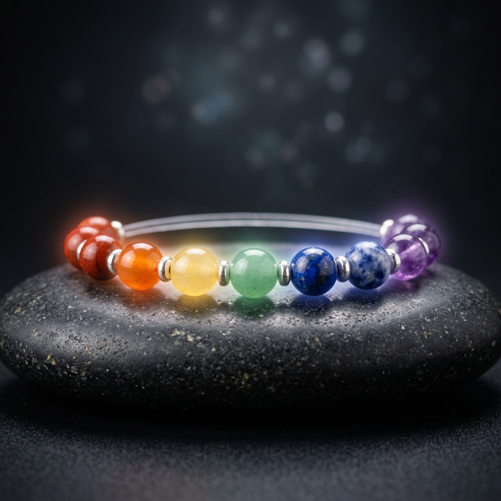 7 Chakra Crystal Bracelet
